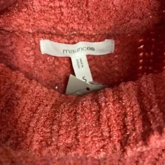 Maurices Fuzzy Soft Mock Neck Pullover Sweater - Picture 4 of 5